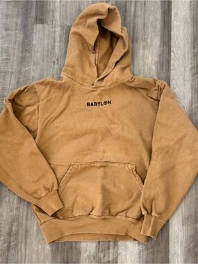 Babylon Tan Hoodie Sweatshirt